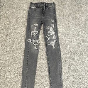 Black wash jeans- American eagle size 0